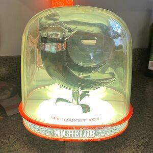 1960s Michelob light up beer advertising wall hanging